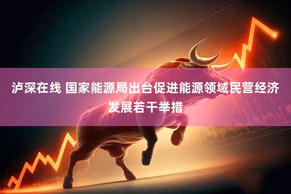 泸深在线 国家能源局出台促进能源领域民营经济发展若干举措